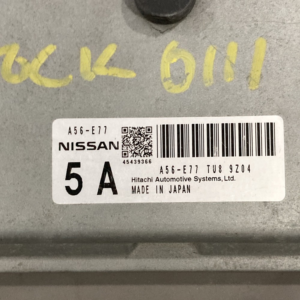 2010 Nissan Cube ECU/ECM A56-E77 TU8