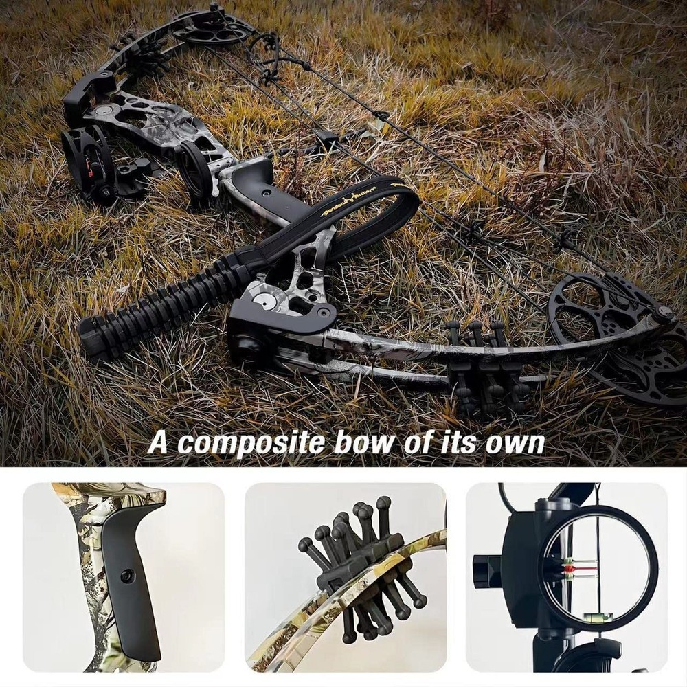 Compound Bow Set 15-45lbs for Pull Beginner and Teens Right Handed Adjustable...