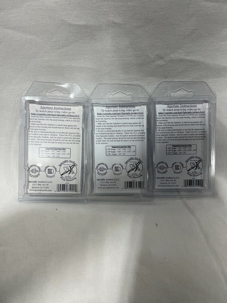 Specialty Archery Aperture