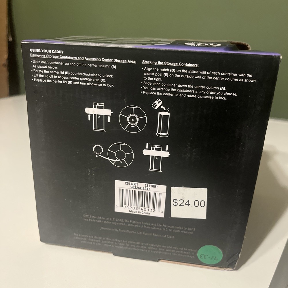 Platinum collection shift DIY hardware caddy with nails screws nuts NEW SEALED