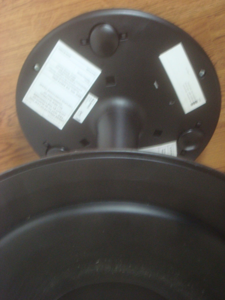 IKEA NILSERIK Adjustable Standing Support Stool Black Swivel function Display