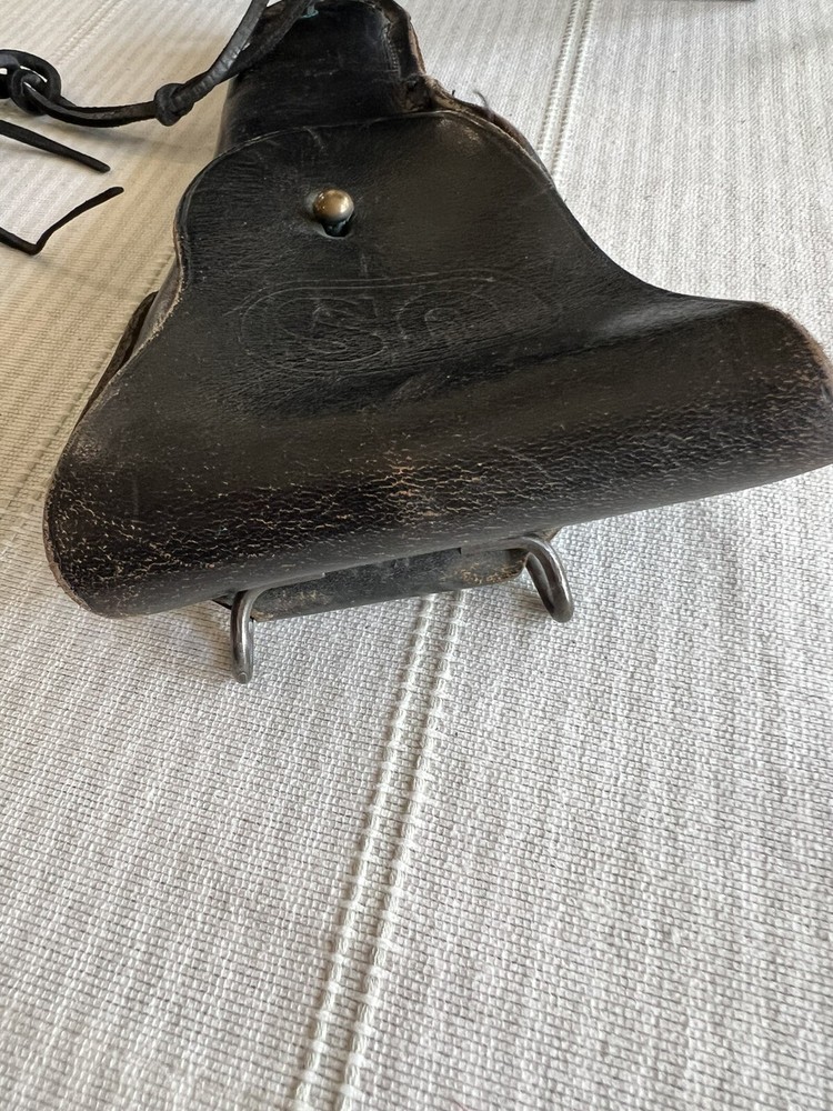 Bucheimer Holster Black Leather US Military Issue