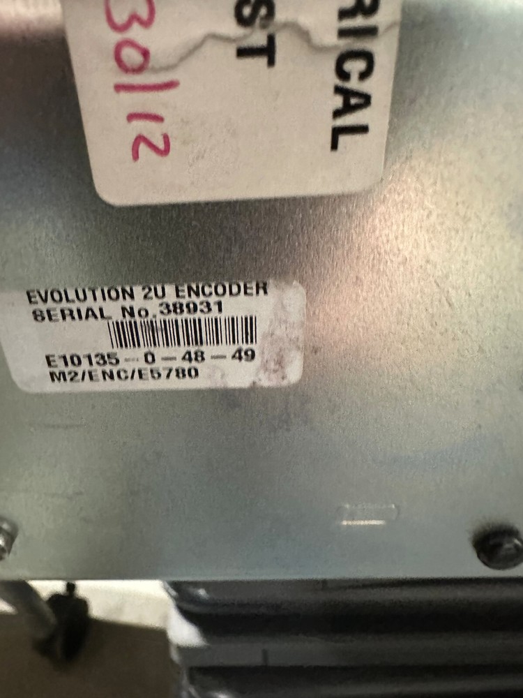 Tandberg Ericsson MPEG2 4:2:2 HD Encoder E5780 ATSC DVB 2U W/pigtail