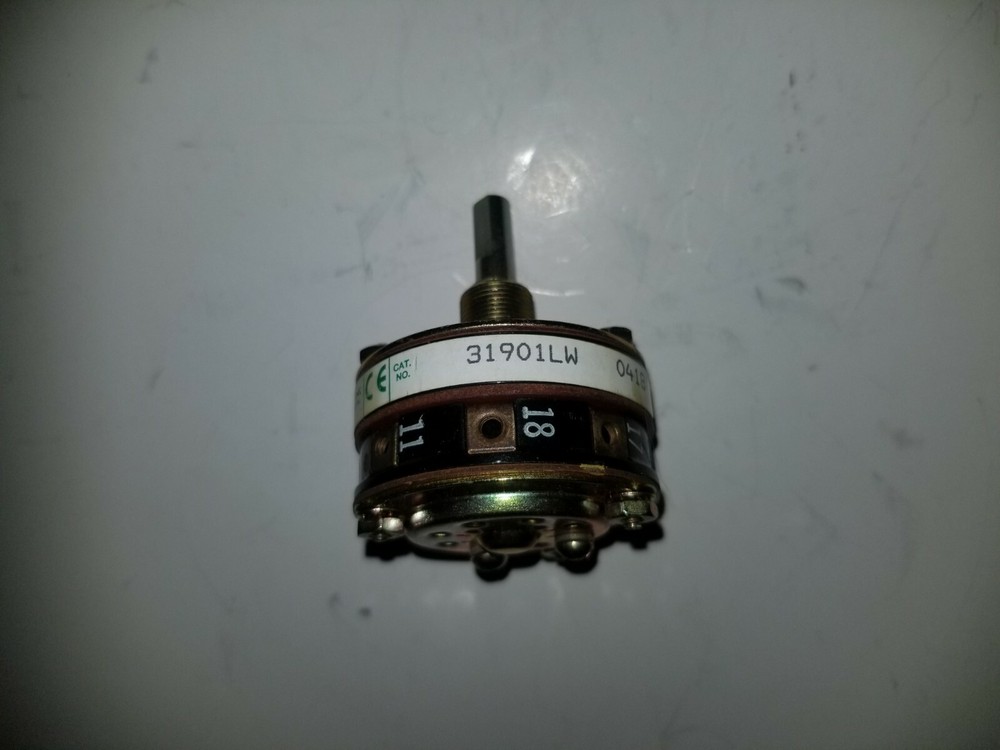 ElectroSwitch Rotary Switch, Series 31, 31901LW