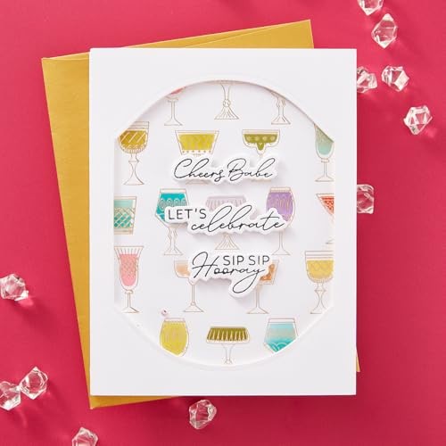 Cheers Sentiments Press Plate