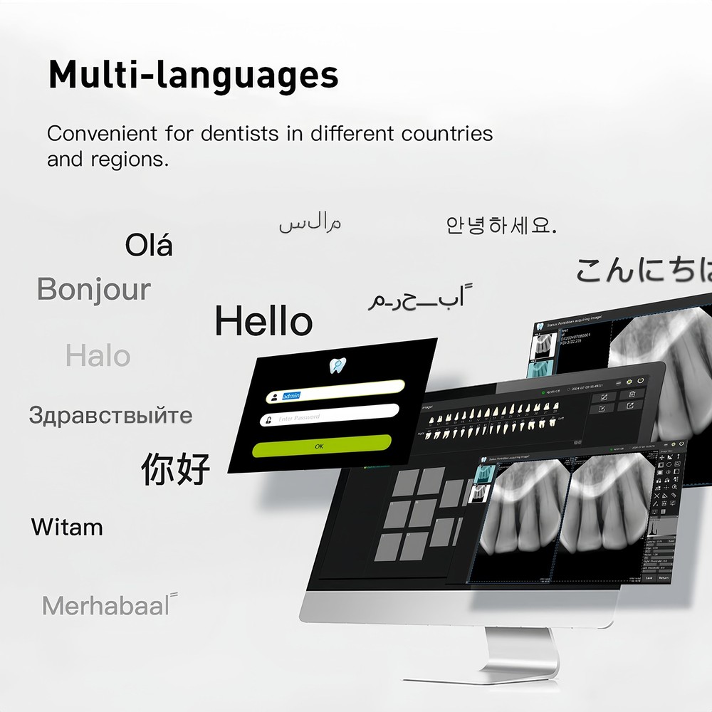 Dental Sensor Unit digital Sensor Image HD Sensor Size 1.5 || Twain