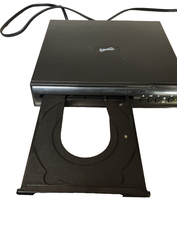 SUPERSONIC SC-25 Standard-Definition DVD Player with USB Inputs