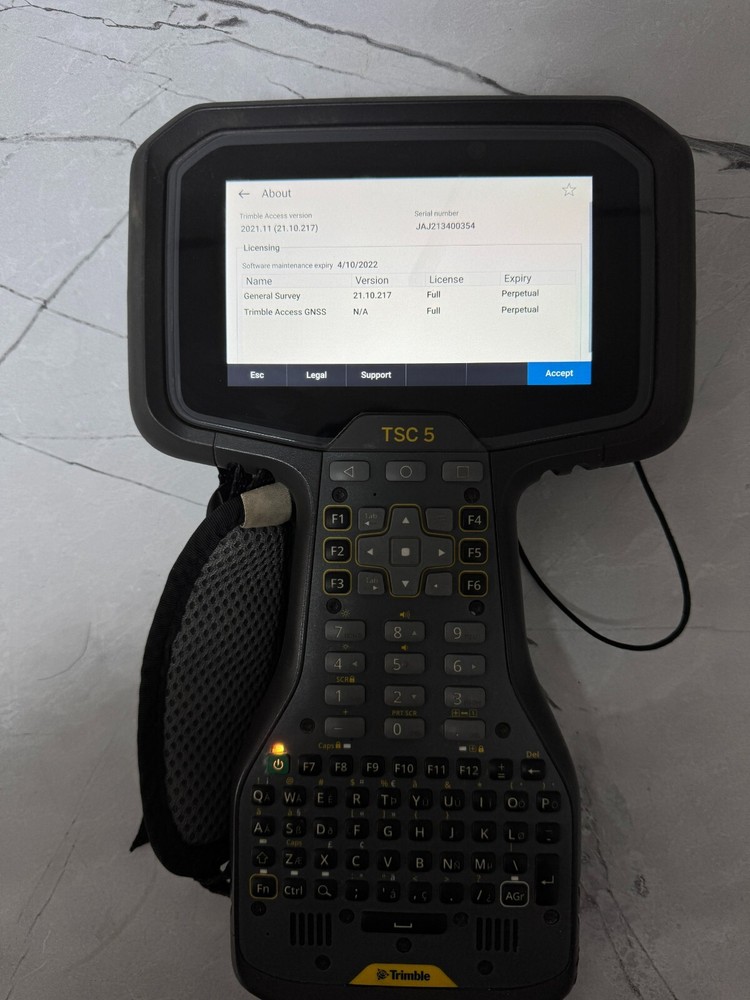 Trimble TSC5 and R10 Network Rover