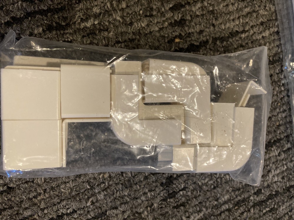 TV Cable Management WireConcealment Kit, RACEWAY 1”x1/2”