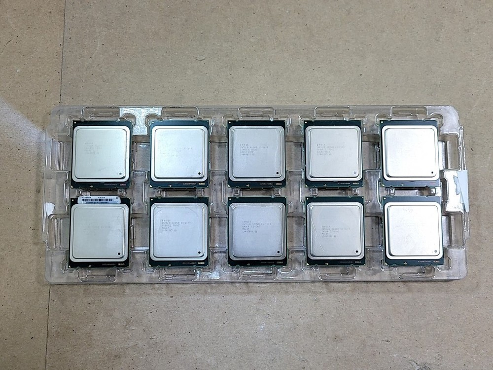 Lot of 10* Intel SR0KR Xeon E5-2640 2.5GHz CPU Processor