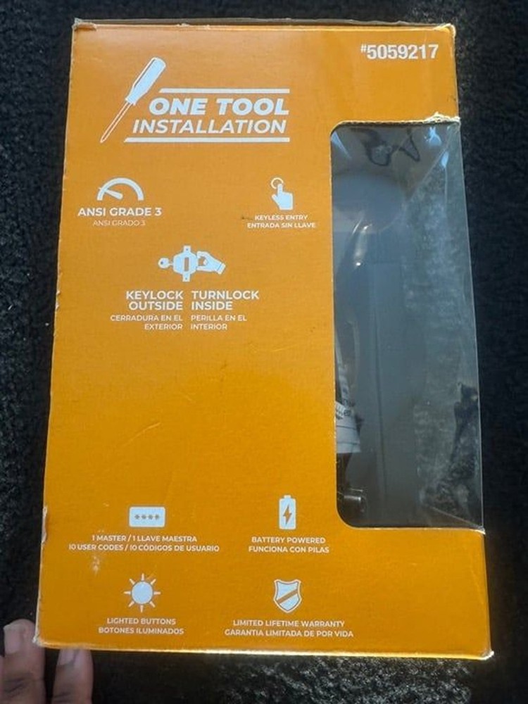 RELIABILT Bragg Electronic Deadbolt with Keypad