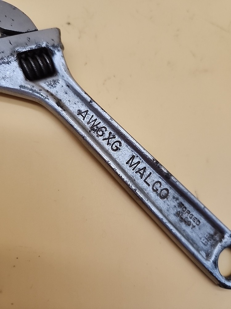 Malco Tools USA 6” Adjustable Wrench AW6XG