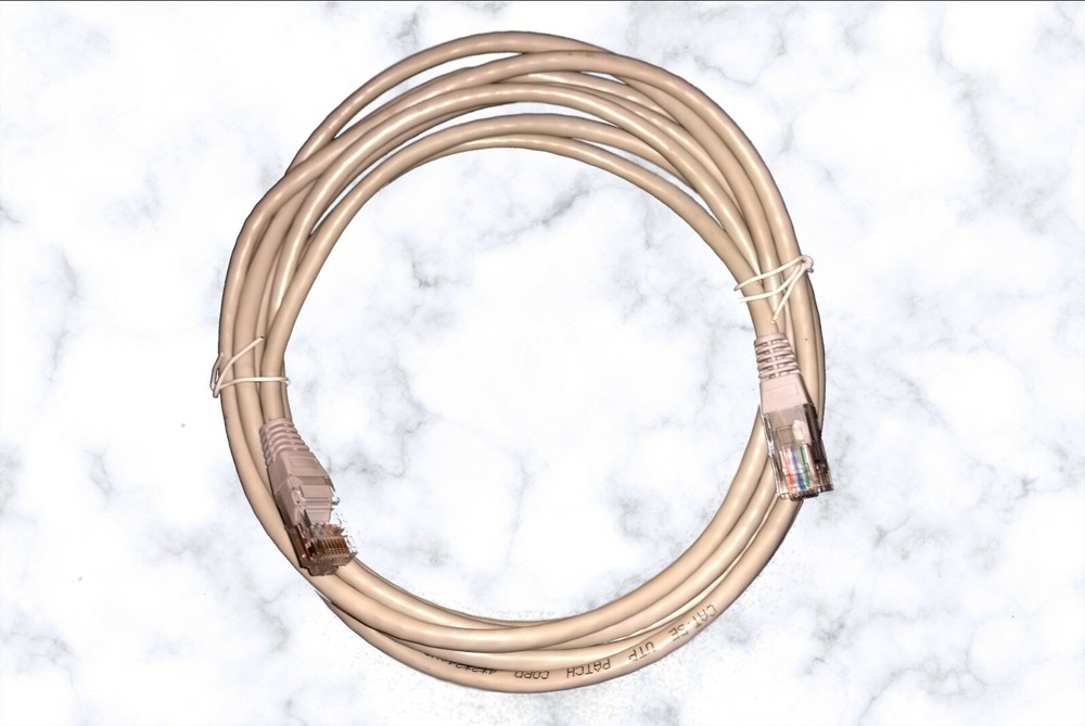 ETHERNET NETWORK CABLE, 3FT GREY
