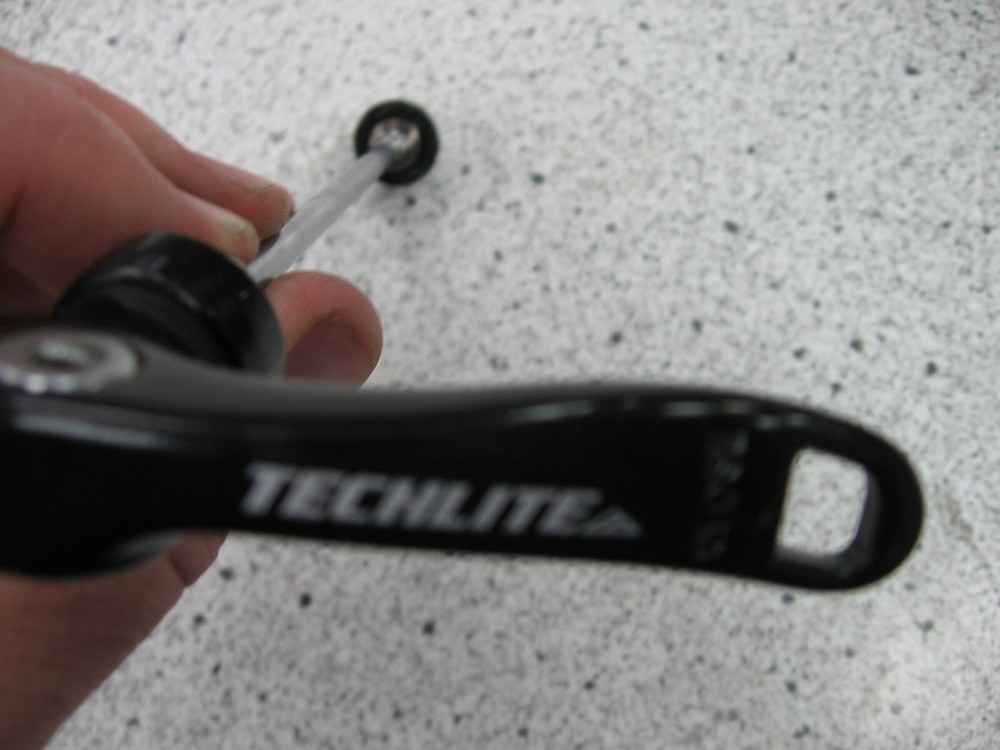 Techlite road rear wheel skewer quick release