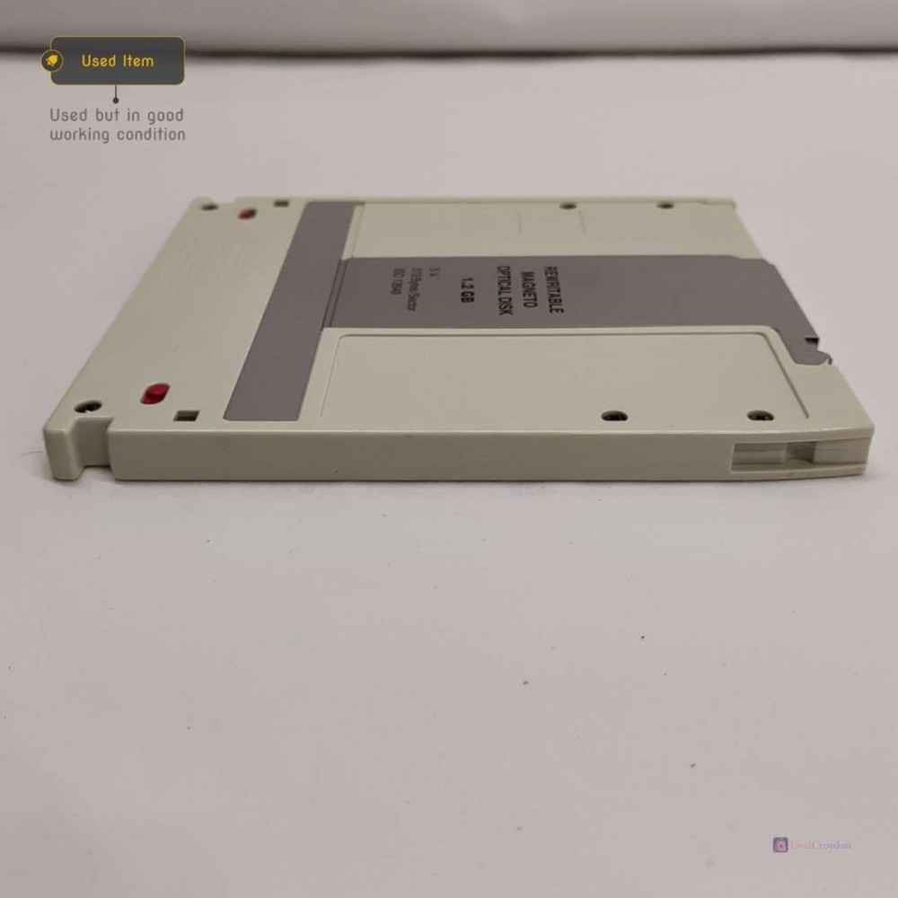REWRITABLE MAGNETO OPTICAL DISC 1.2GB 512 BYTES/SECTOR WITH CASE