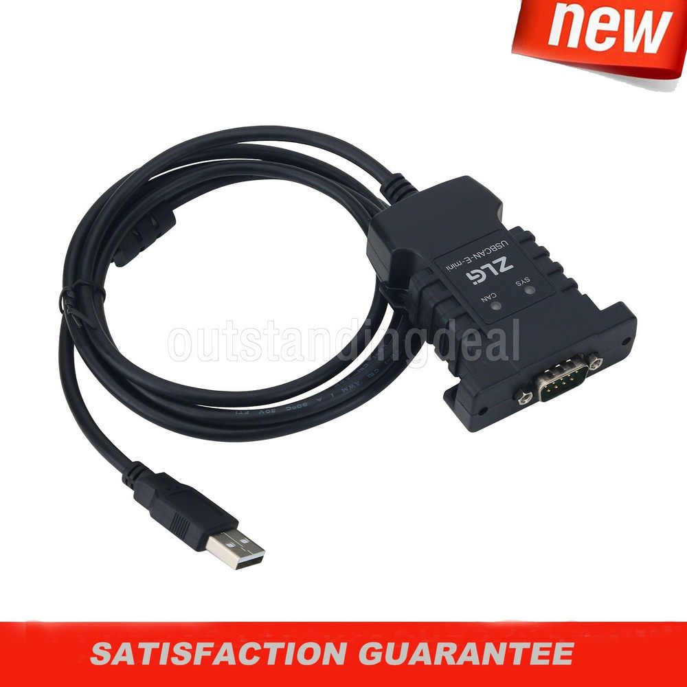 ZLG USBCAN-I-mini USB CAN Analyzer USB to CAN Adapter for Linux System os67