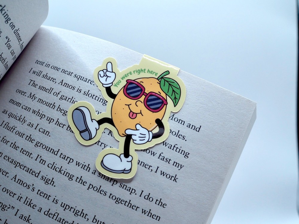 Fruits series magnetic bookmarks (3)