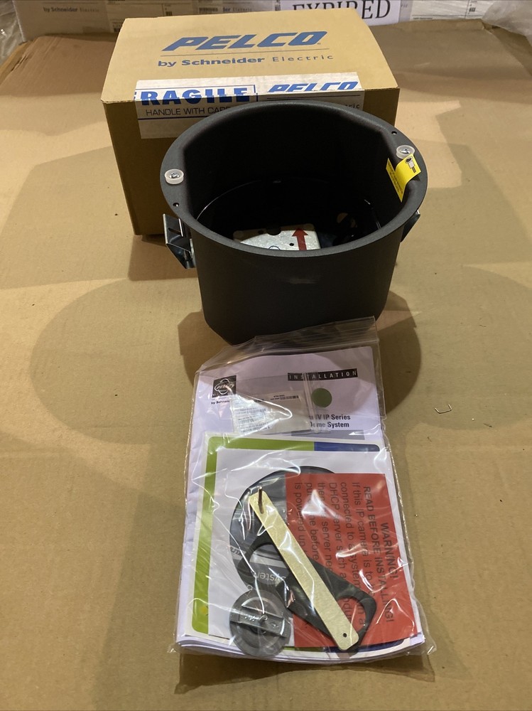 Pelco BB4E-F Spectra IV IP H.264 Back Box Flush