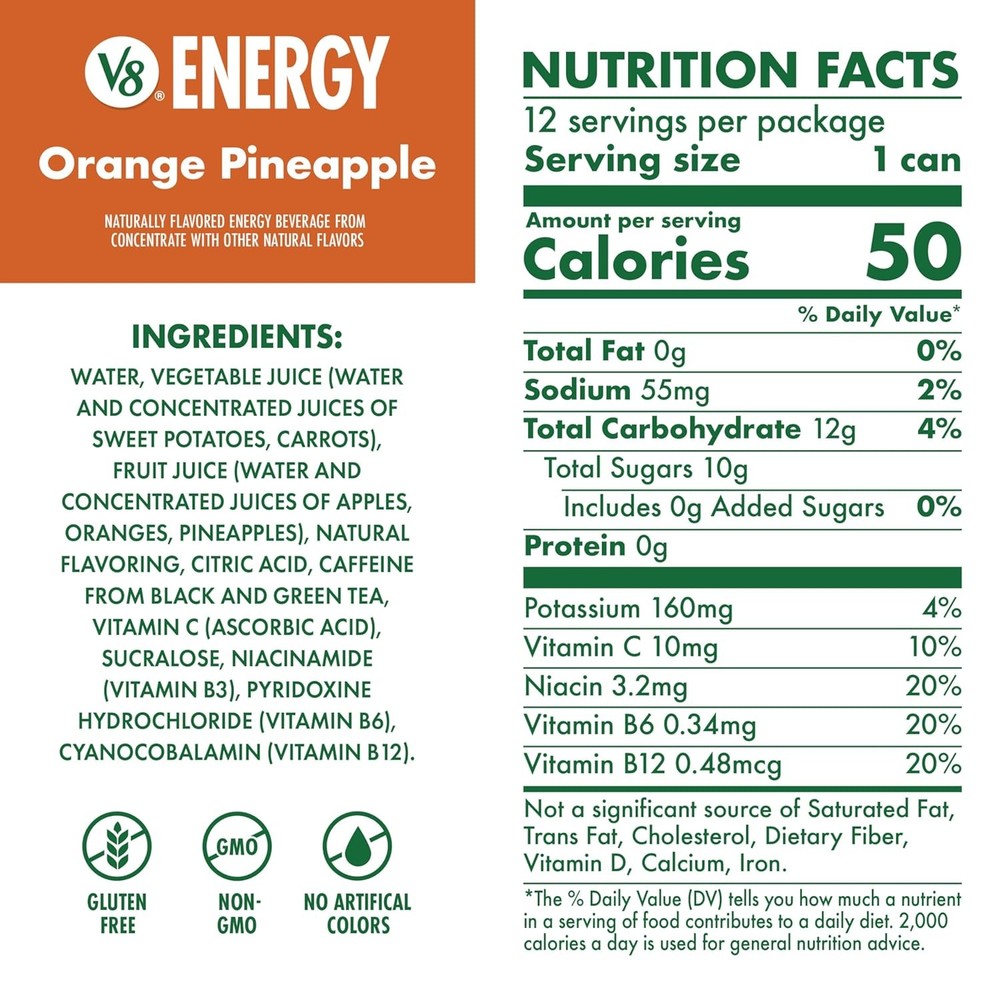 Fruit Flavor Energy Drink