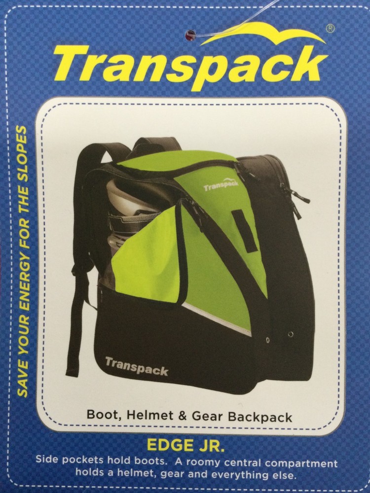 TRANSPACK EDGE JUNIOR BOOT, HELMET, & GEAR BACKPACK - PINK SNOWFLAKE