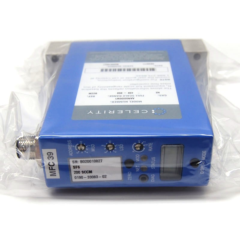 NEW Celerity IN3XP Mass Flow Controller AARGDD0W1 (SF6/200cc) DeviceNet MFC