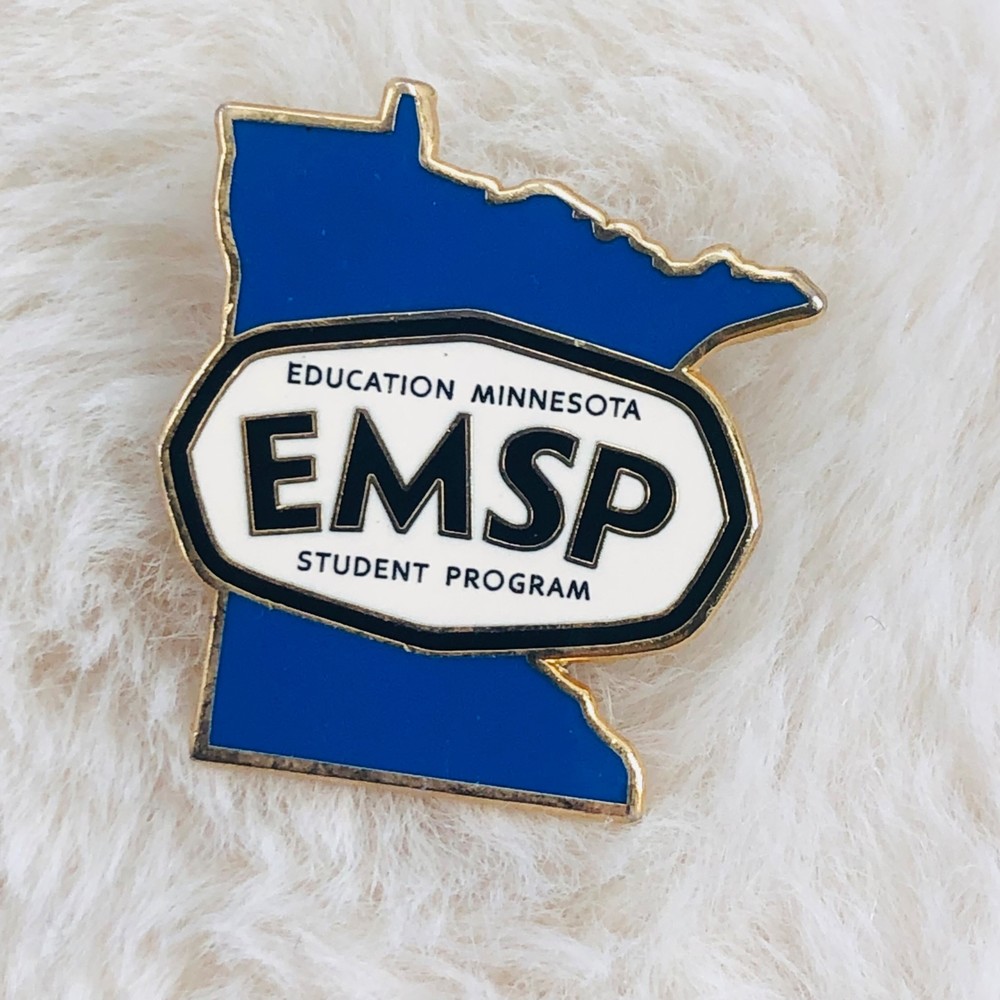Education Minnesota Student Program EMSP Member Enamel Lapel Pin
