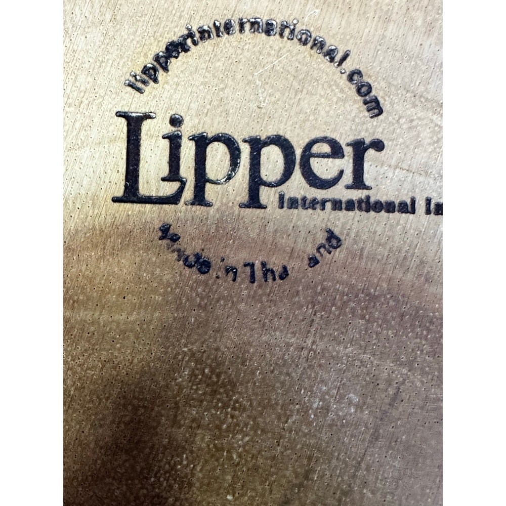 Lipper Unique Rustic Acacia Footed Cutting Serving Board Bark Edge Accent