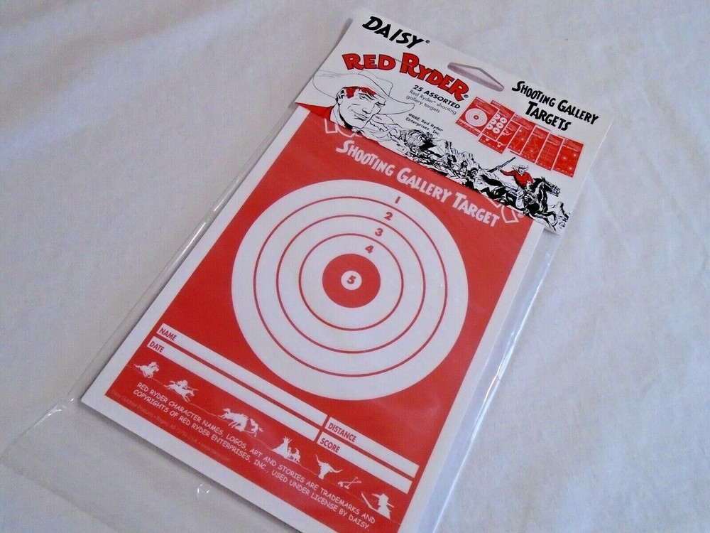 NWT Daisy RED RYDER SHOOTING GALLERY TARGETS  25 Assorted