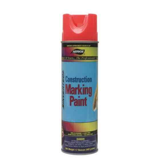 Aervoe 246 Fl. Red  Construction Marking Paint