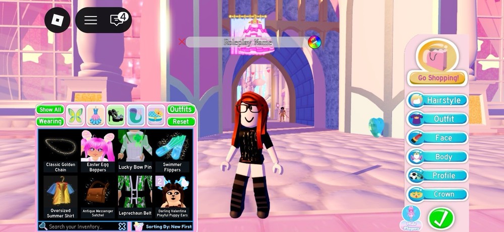 Royal high inventory + 30k diamonds