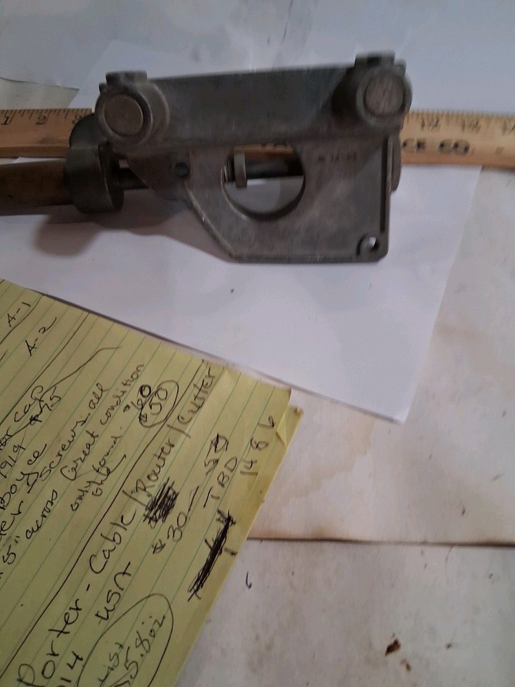 Vintage porta cable router accessory