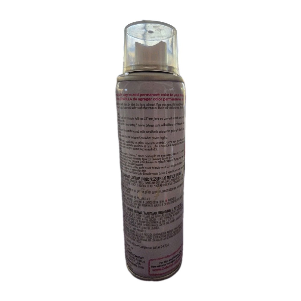 Versatile WHITE Fabric Spray Paint - 3oz