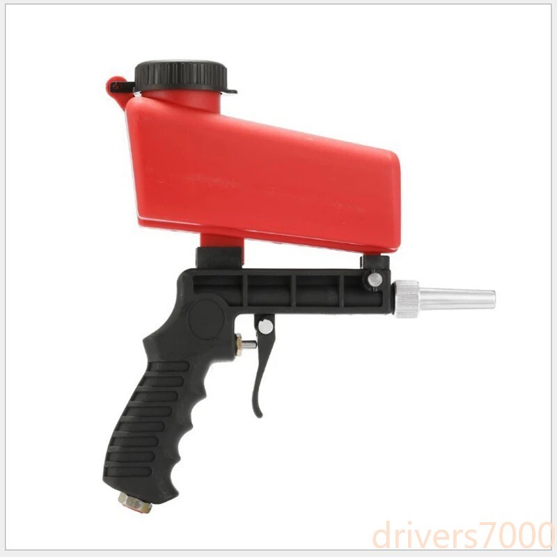 Small Handheld Sandblasting Gun Adjustable Pneumatic Sandblasting Gun