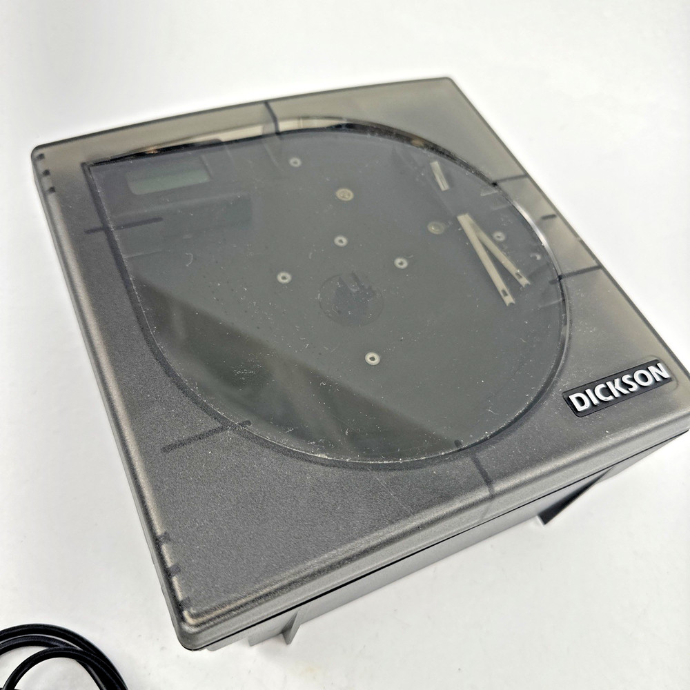 DICKSON TH6P3 CIRCULAR CHART RECORDER, TEMP & HUMIDITY, 6"