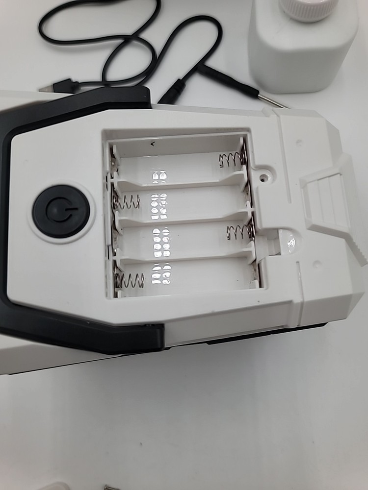 Automatic Bubble Machine with 2 Speeds and Lights Electric OR Battery