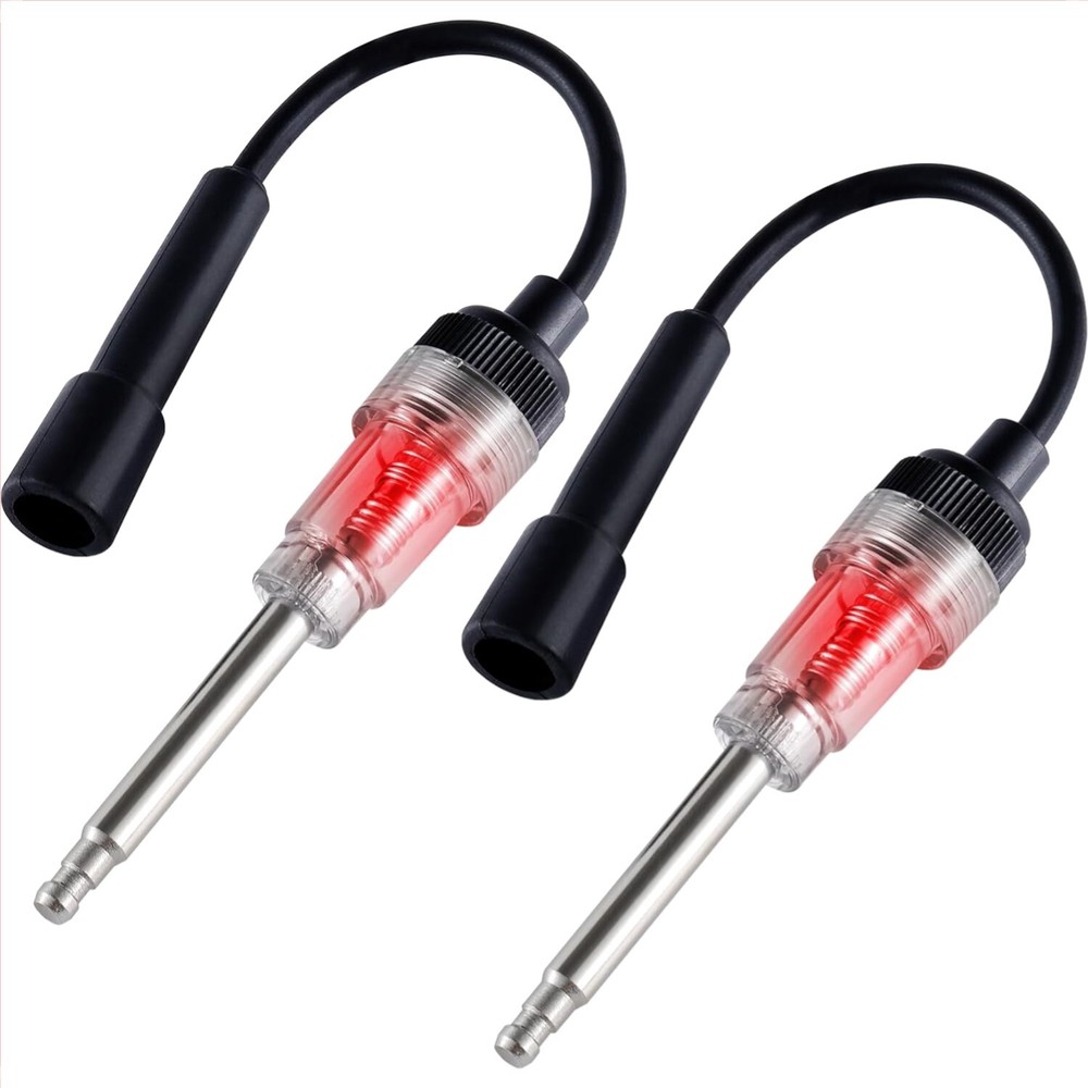 Lightweight Spark Plug Tester - Durable Engine Verification Tool for Mechanics