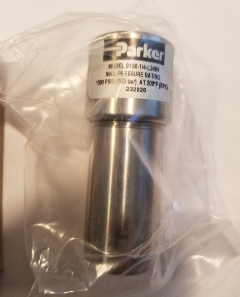 Parker Sample Filter Model: 91S6-1/4-L2494