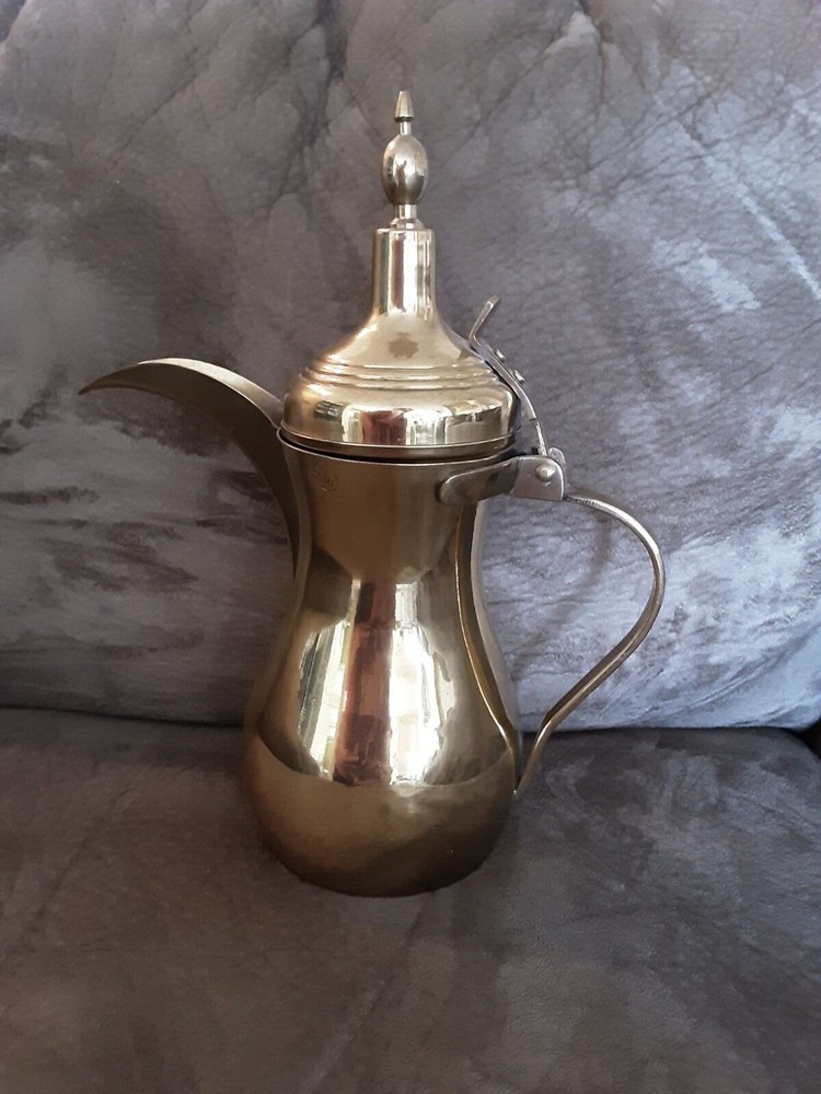 VINTAGE  brass middle  Eastern Coffee pot