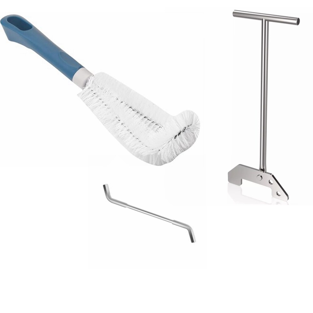 Universal Garbage Disposal Brush Kit Garbage Disposer Unjamming Wrench Tool