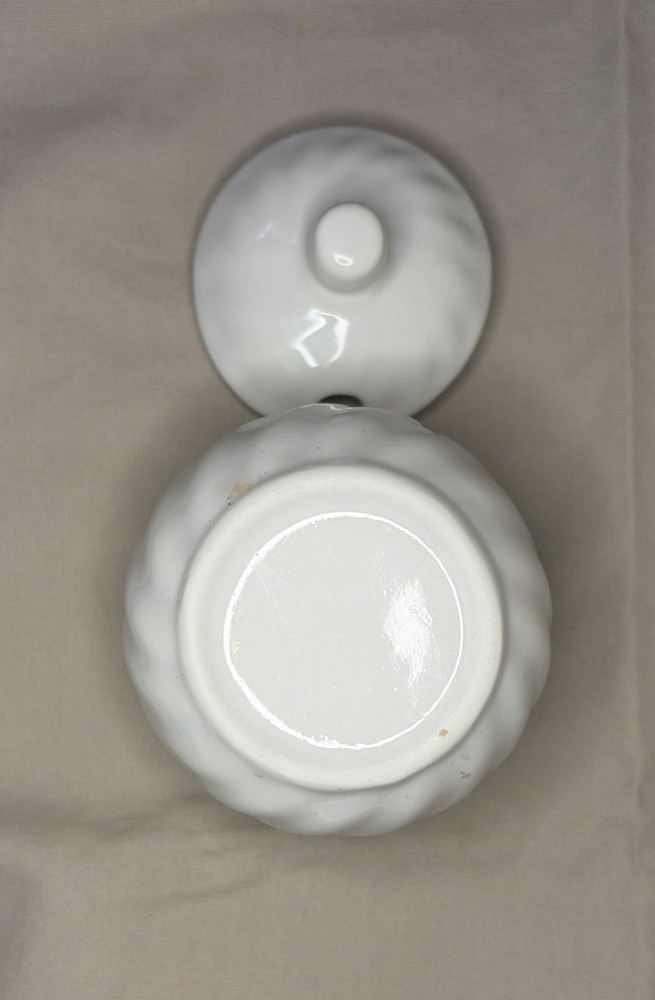 Vintage Sugar & Creamer Swirl Pattern