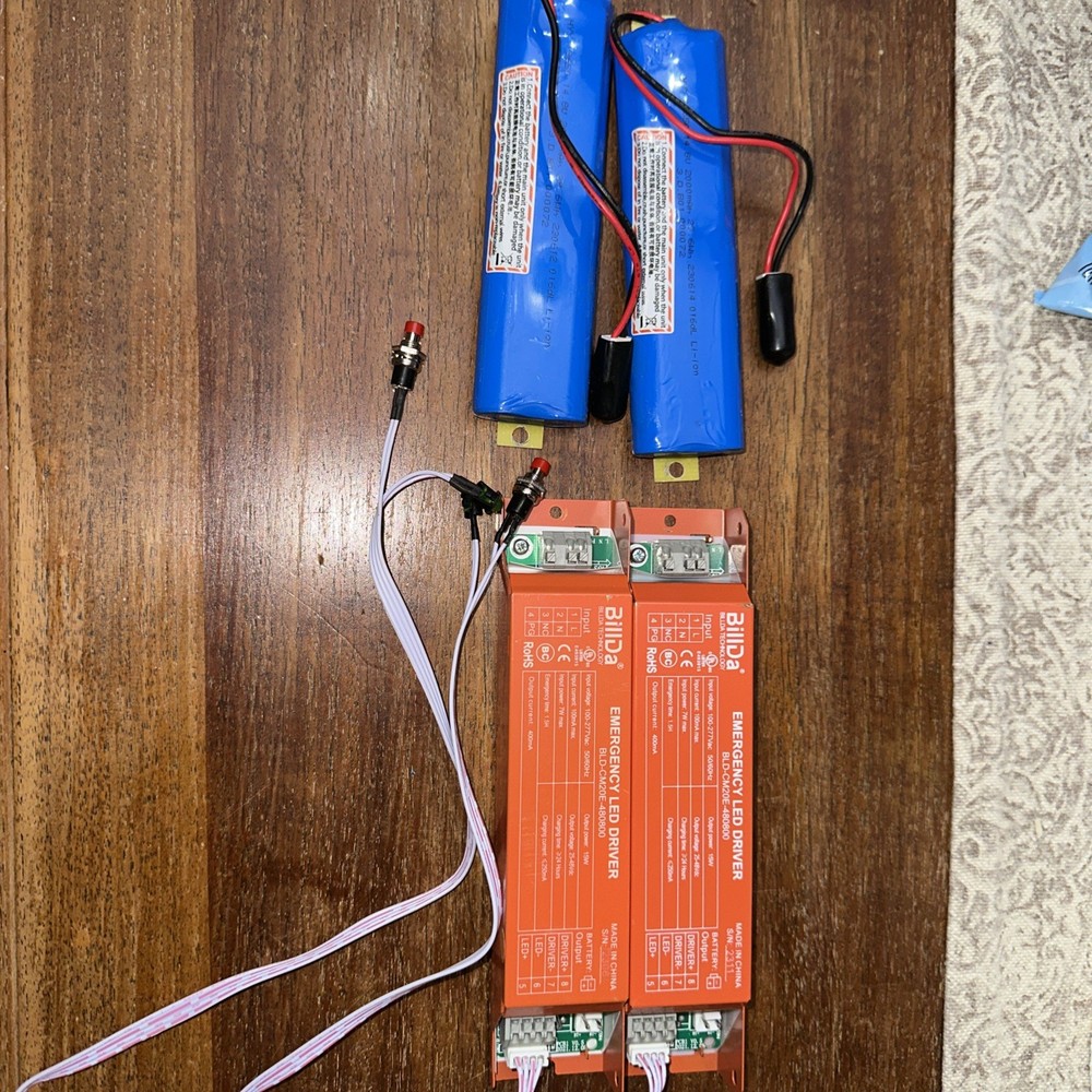 2 BILLDA EMERGENCY LED DRIVER BLD-CM20E-480800