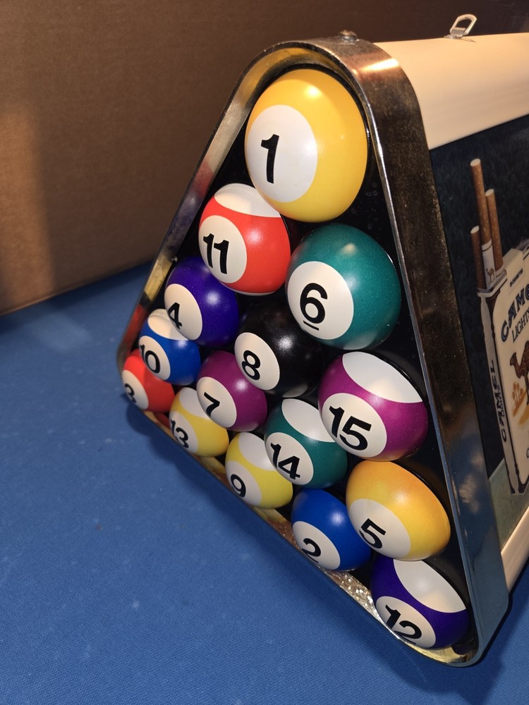 Camel Lights 40" Poker / Pool Table Light 1982 * LED Conversion * Fits 7' Table