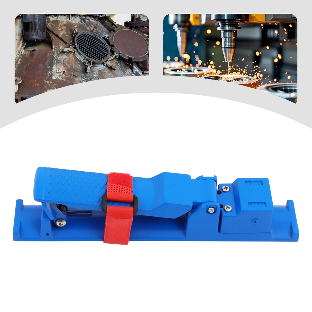 Sandblasting Machine Switch, Manual Switch, Aluminium Palm-Press Switch W/ Strap