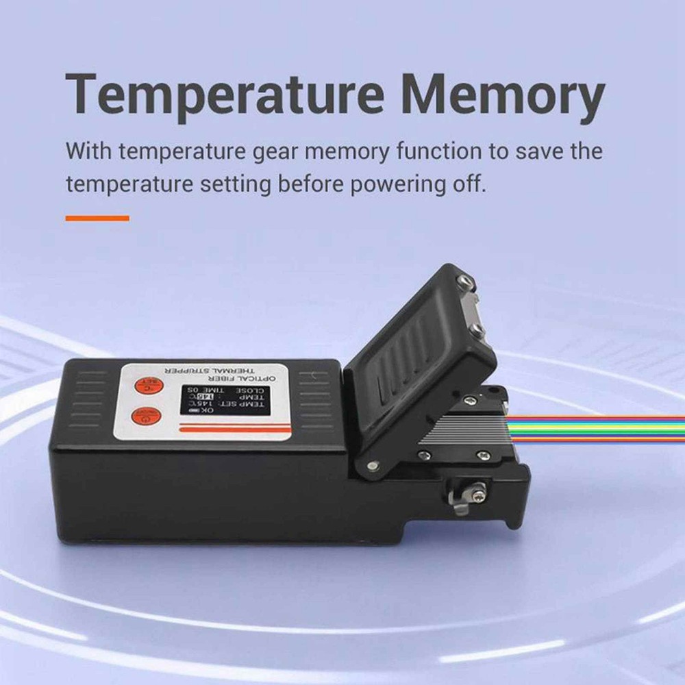 Fiber Optic Thermal Stripper Adjustable Temperature Automatic Optical Fiber NEW