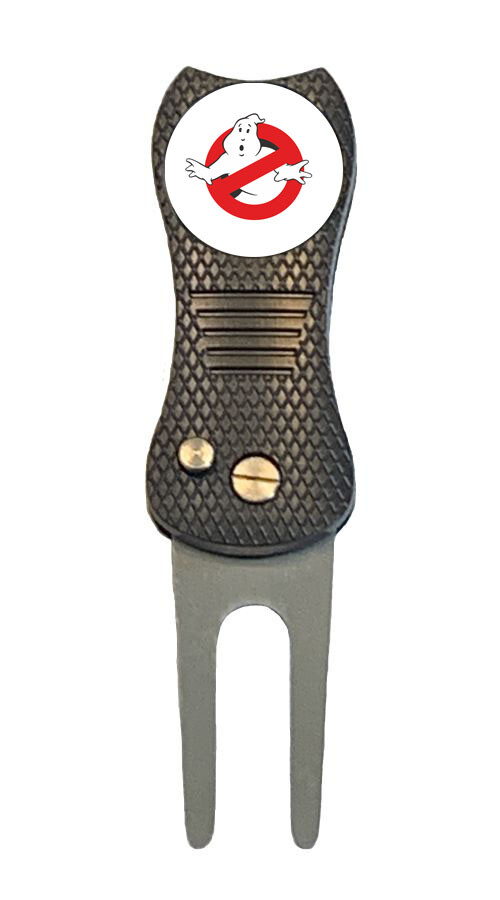 Ghostbusters Golf Ball Marker + Premium Switchblade Divot Tool