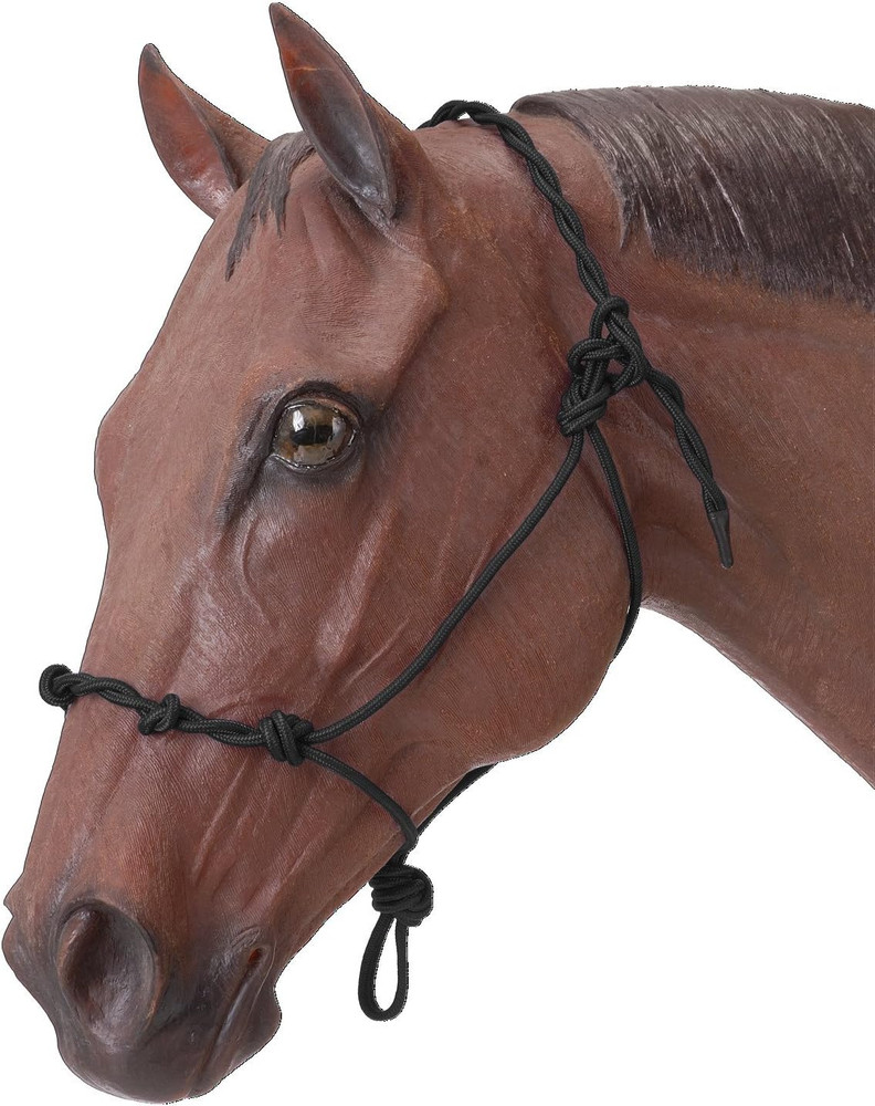 Tough 1 Knotted Rope & Twisted Crown Training Halter