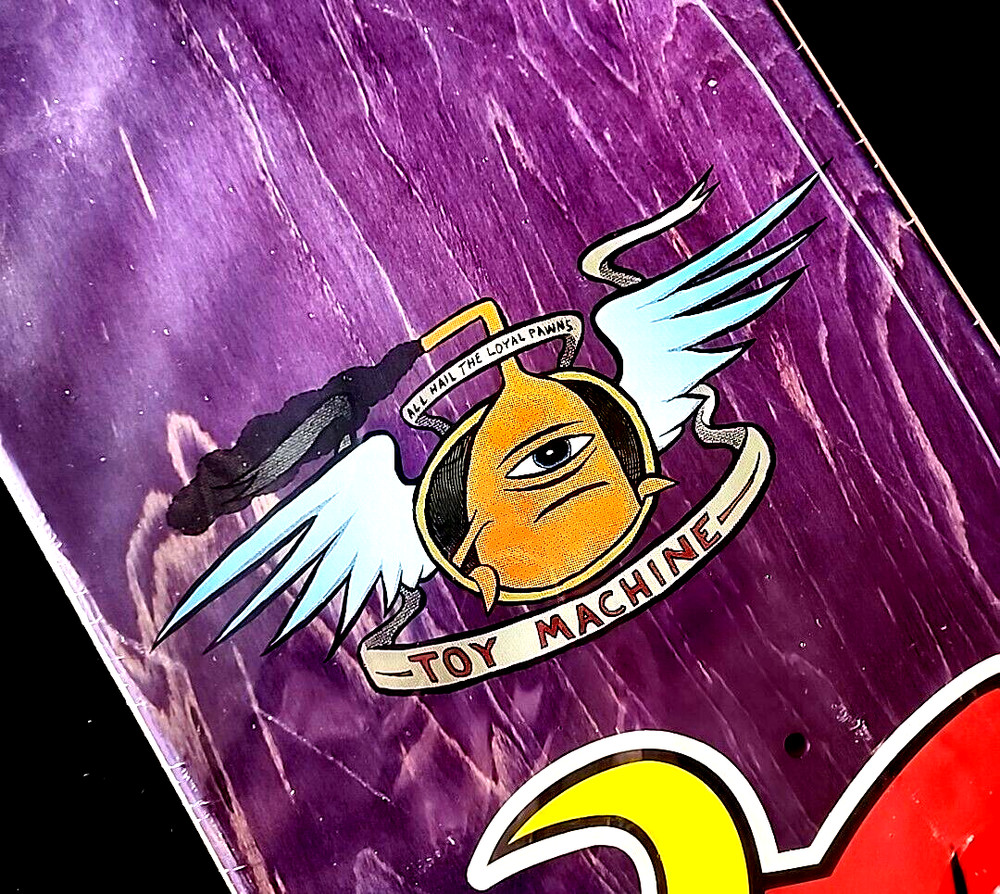DaShawn Jordan Signed Roller Disco Toy Machine Autograph Skateboard 8.25" Deck