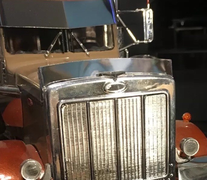 Peterbilt Model Truck Bug Shield 1/25 Scale