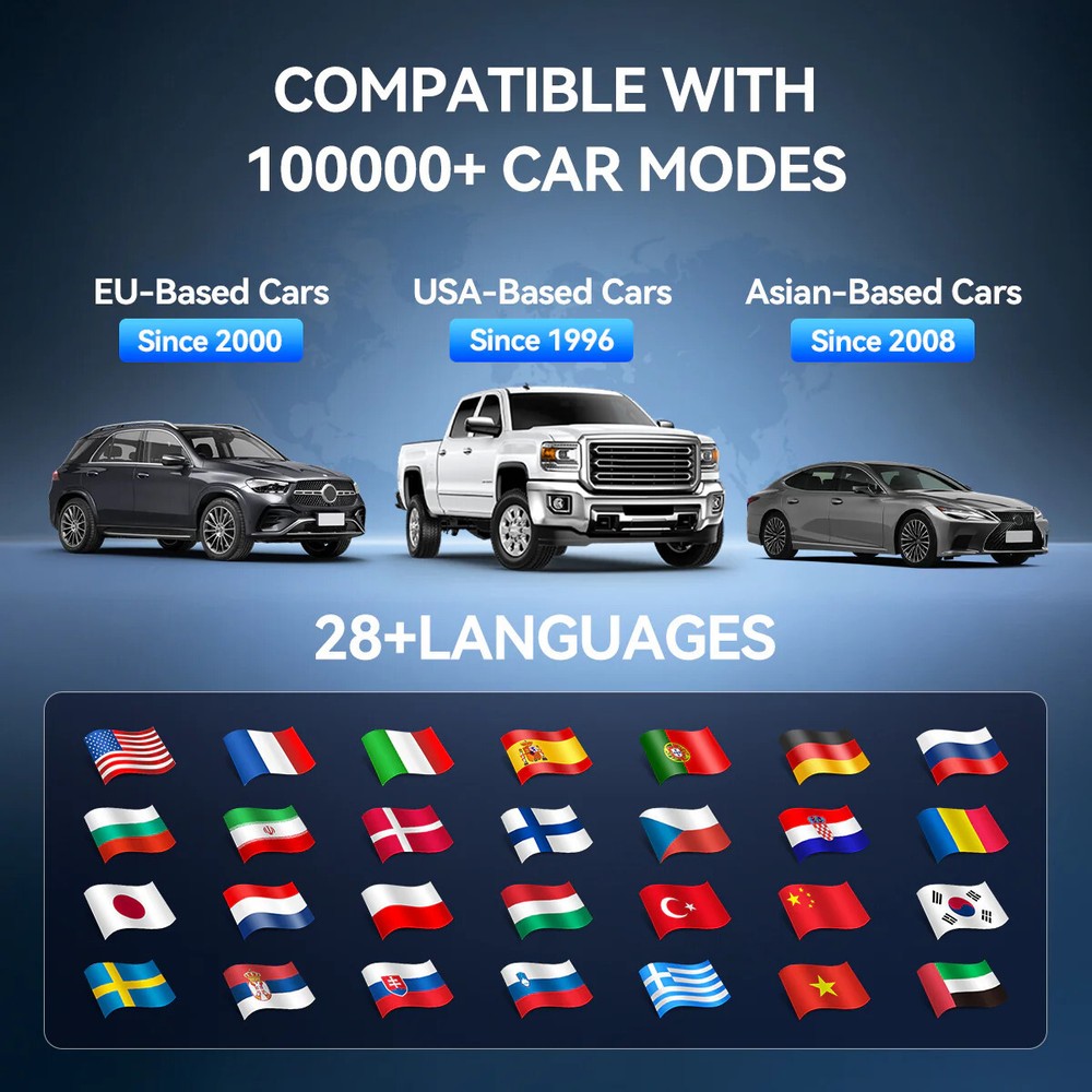 MUCAR 892BT TPMS Programming Scanner AI Diagnostic All System Scan Bidirectional