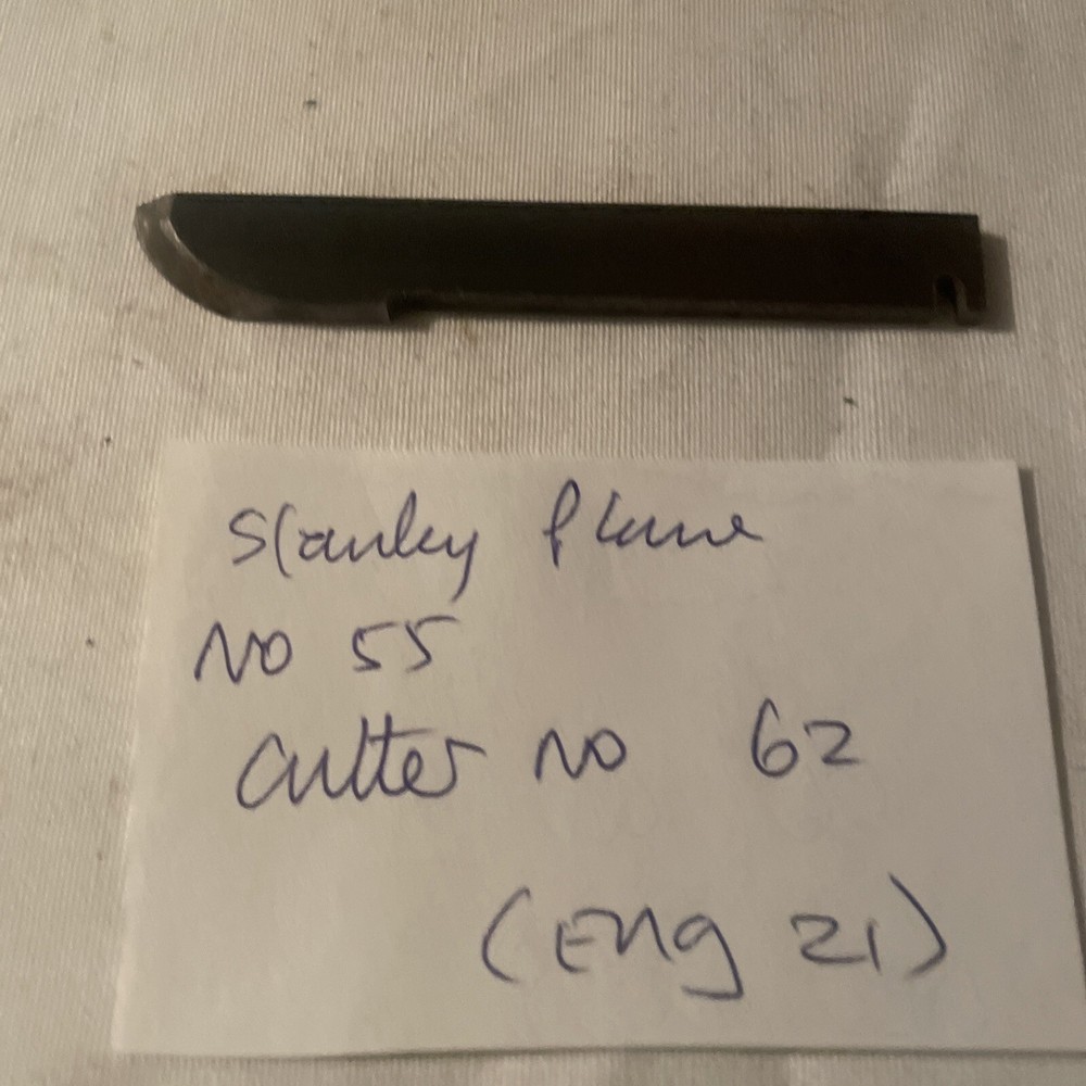 STANLEY 45 / 55 PLANE CUTTER - Number 62